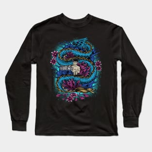 Water Dragon for Man Long Sleeve T-Shirt